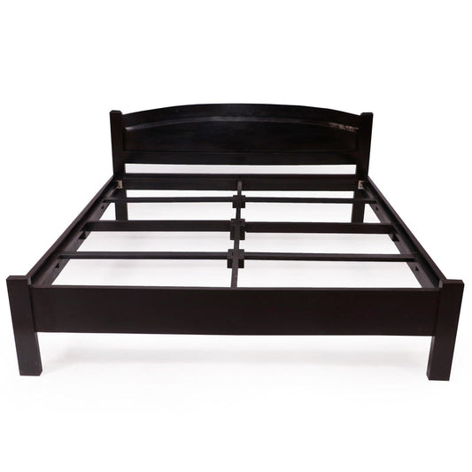 Wooden Arch Headboard Bed | Handmade Solid Wood Bed Frame