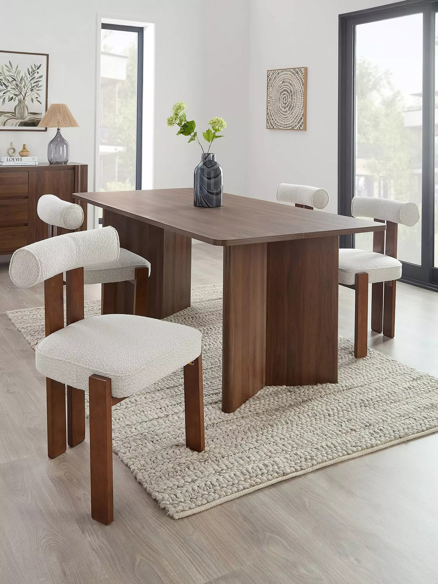 Solid Sheesham Wood Dining Chair – Handcrafted Wooden Chair for Dining Room