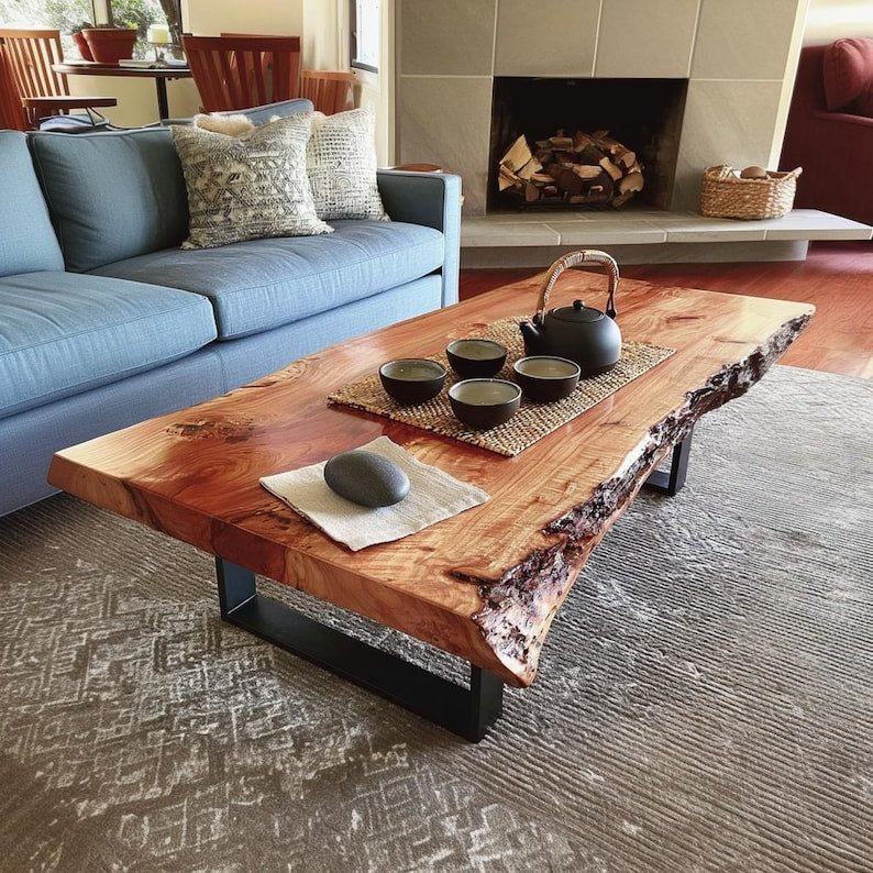 Modern Solid Wood Coffee Table