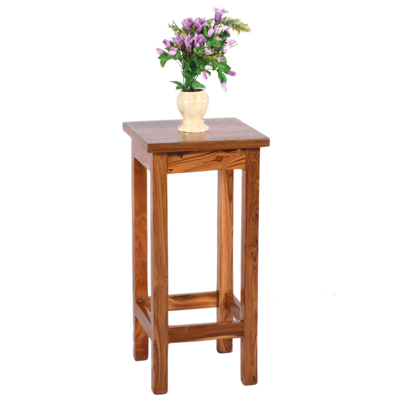 Wooden Planter Stand | Handmade Solid Wood Plant Holder for Home