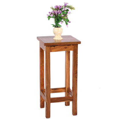 Wooden Planter Stand | Handmade Solid Wood Plant Holder for Home