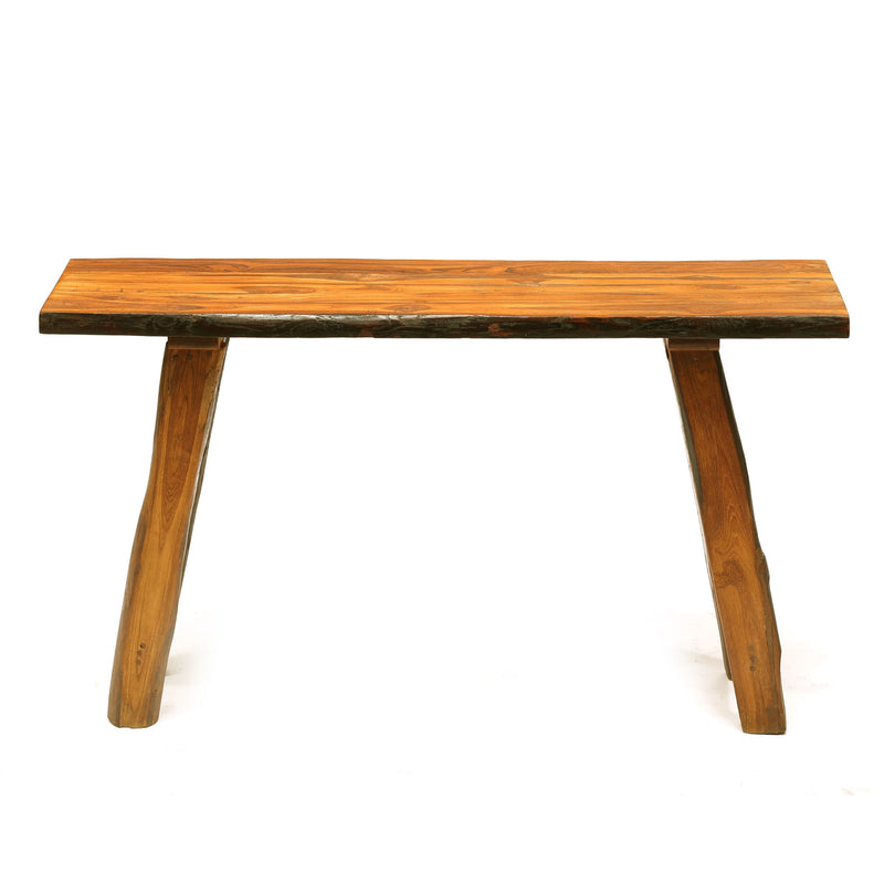 Heritage Finish Solid Console Table