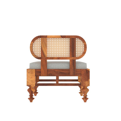 Simple Decent Cane Style Handmade Wooden Sofa Set