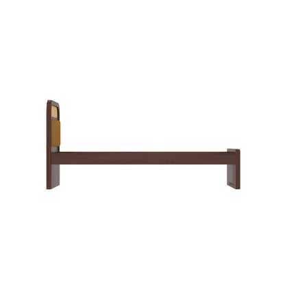 Luxury Rattan Single Bed | Handmade Wooden Cane Bed Frame