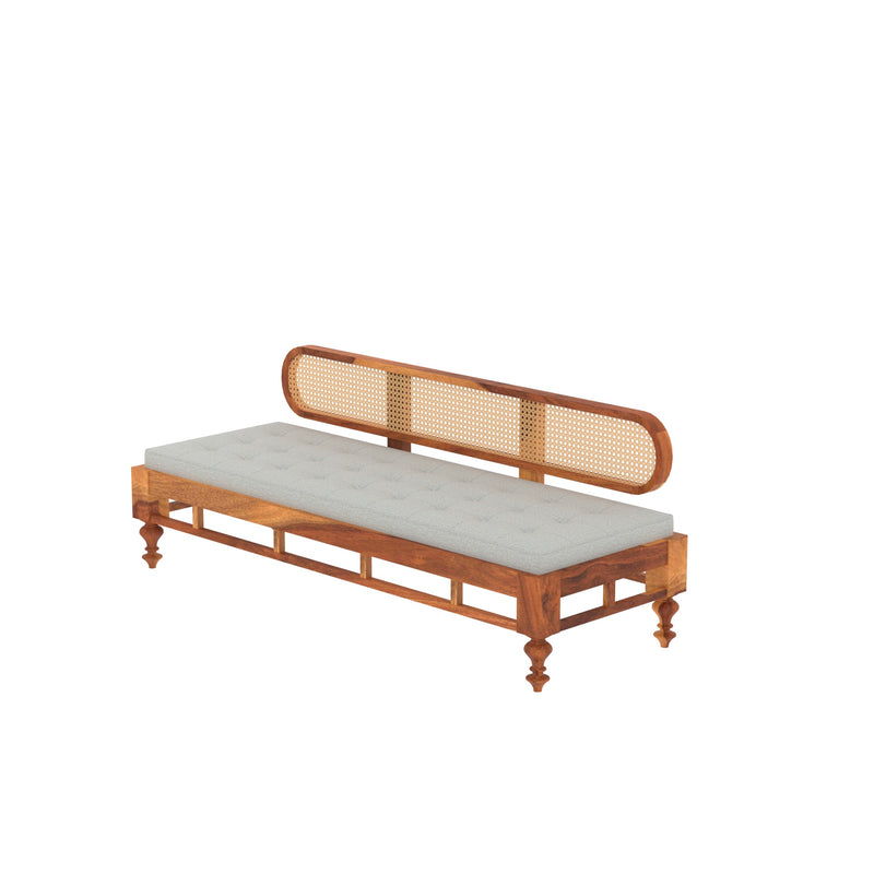 Simple Decent Cane Style Handmade Wooden Sofa Set