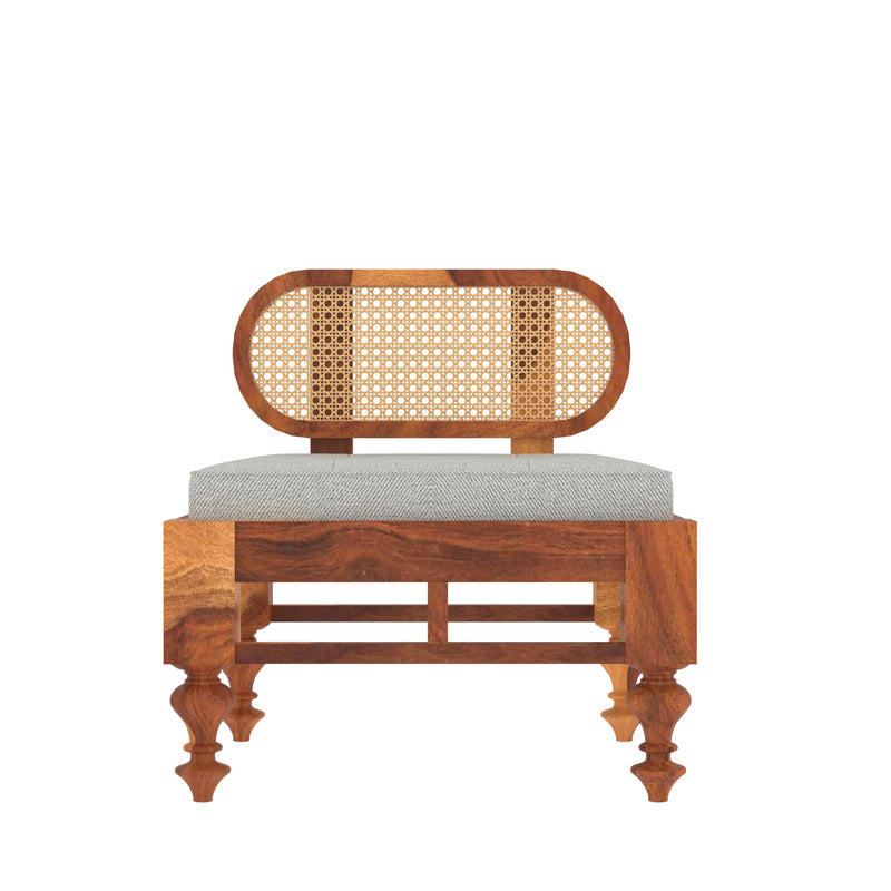 Simple Decent Cane Style Handmade Wooden Sofa Set