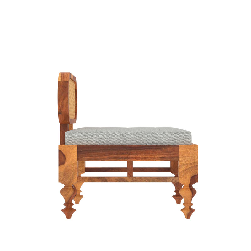 Simple Decent Cane Style Handmade Wooden Sofa Set