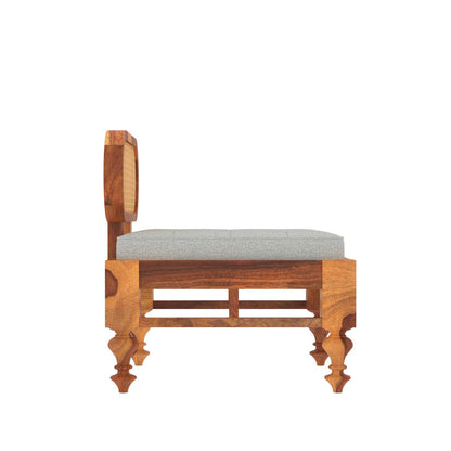 Simple Decent Cane Style Handmade Wooden Sofa Set
