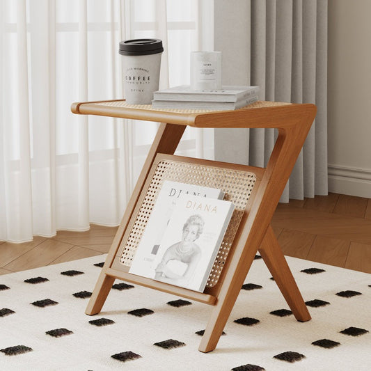 Rattan End Side Table