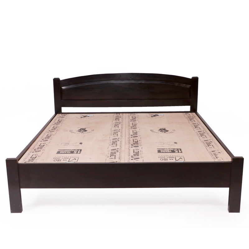 Wooden Arch Headboard Bed | Handmade Solid Wood Bed Frame