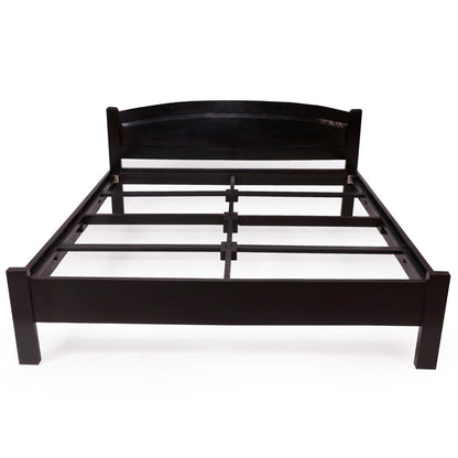 Wooden Arch Headboard Bed | Handmade Solid Wood Bed Frame
