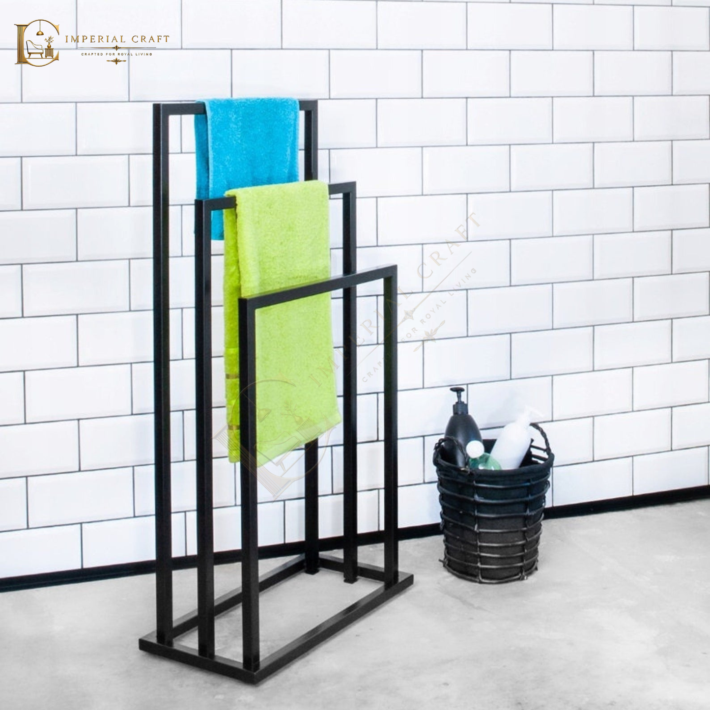 Free Standing Bathroom Hanger for Towels