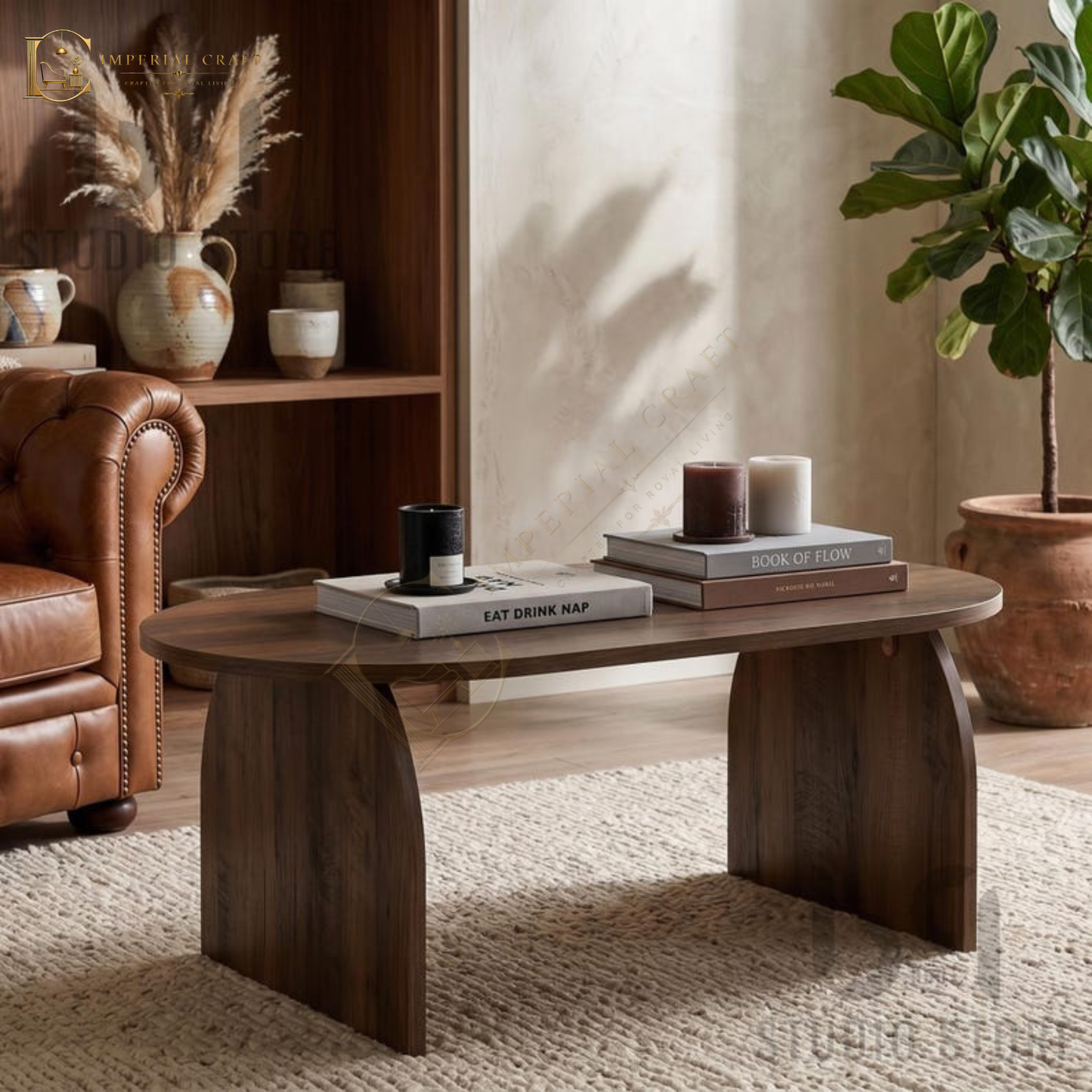 Handmade Coffee Table | Wooden Modern Scandinavian Center Table