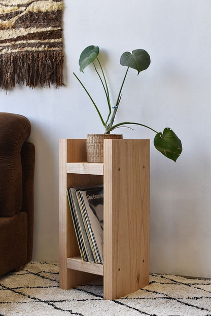 Solid Wood Magazine Rack