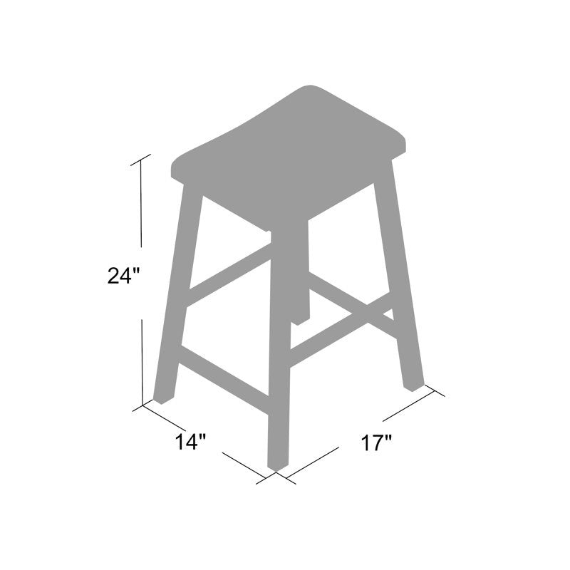 Whitworth Solid Wood Stool