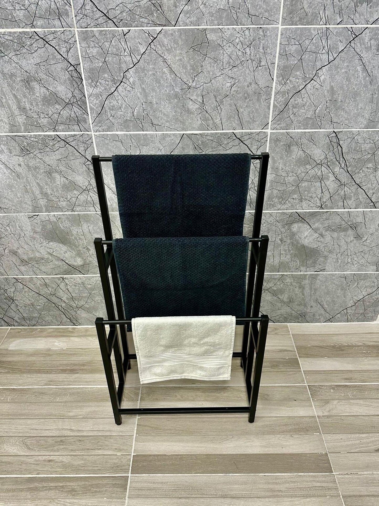 3 Tier Metal Drying Stand for Bathroom