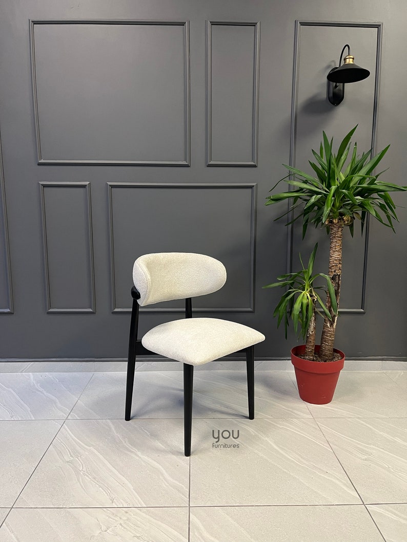 Dining Chair - Chair with Back - Wooden Dining Chair