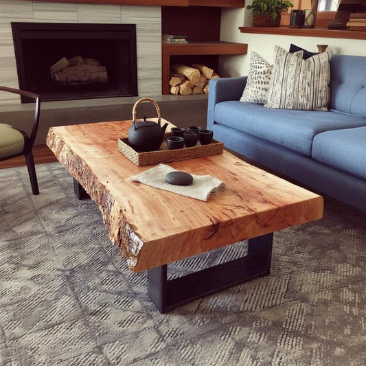 Modern Solid Wood Coffee Table