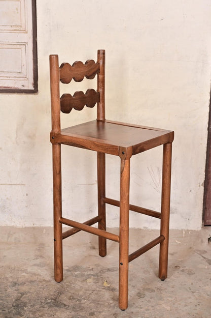 Solid Wood Counter Bar Stool