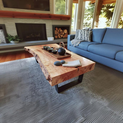 Modern Solid Wood Coffee Table