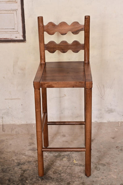 Solid Wood Counter Bar Stool