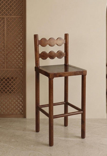 Solid Wood Counter Bar Stool