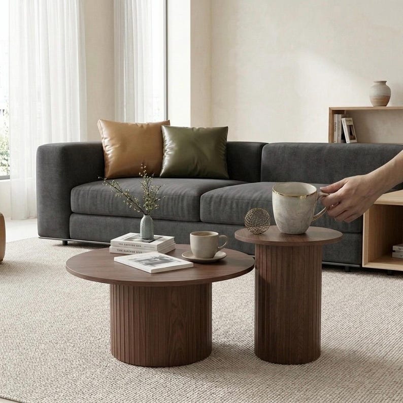 Modern Coffee Table Set of 2