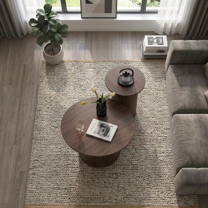 Modern Coffee Table Set of 2