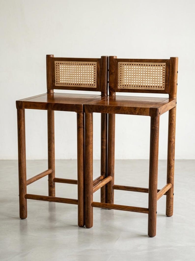 Mid-Century Modern Counter Height Chairs