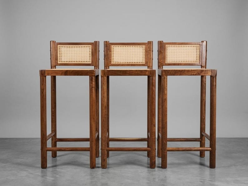 Mid-Century Modern Counter Height Chairs
