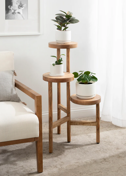 Fitley Wooden Plant Stand