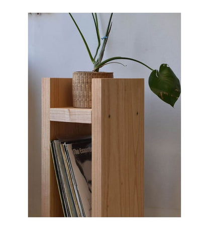 Solid Wood Magazine Rack