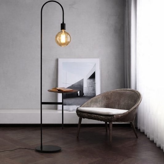 VALLE Minimalist LED Lamp Side Table